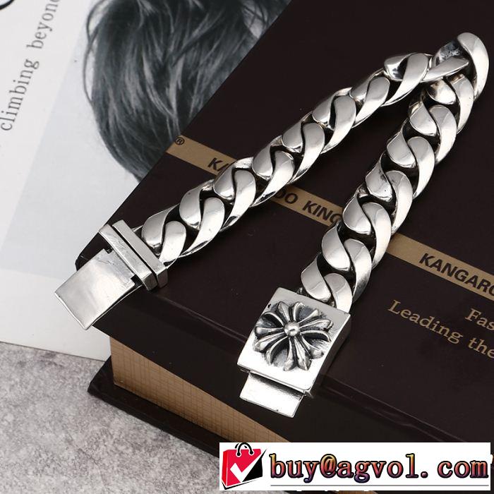 春夏の流行りトップス ブレスレット クロムハーツ 目を引く春夏トップス  きれいめ上品に CHROME HEARTS