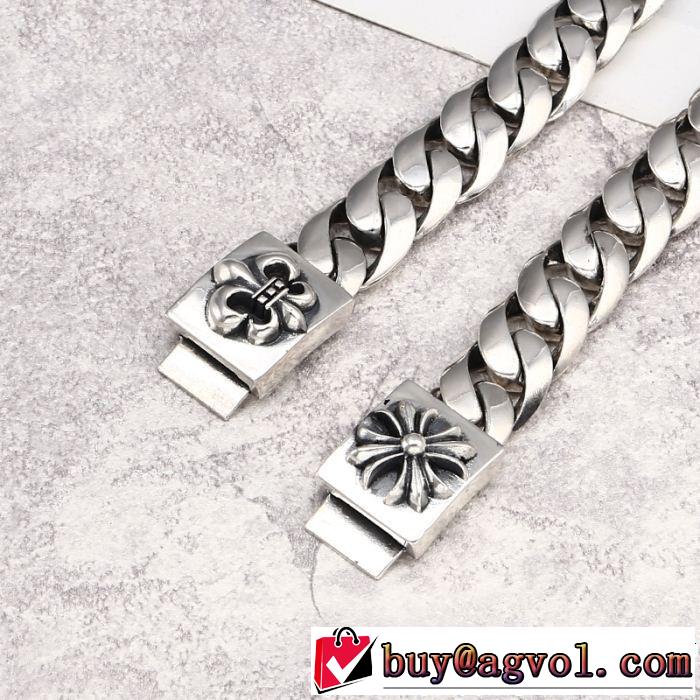 春夏の流行りトップス ブレスレット クロムハーツ 目を引く春夏トップス  きれいめ上品に CHROME HEARTS