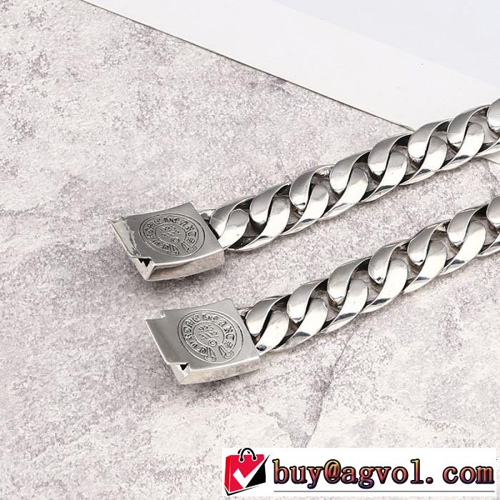 春夏の流行りトップス ブレスレット クロムハーツ 目を引く春夏トップス  きれいめ上品に CHROME HEARTS
