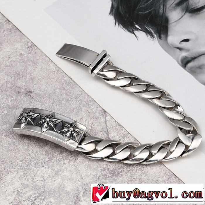 今季のトレンド人気新作 ブレスレット  る春夏おすすめの人気商品 CHROME HEARTS クロムハーツ