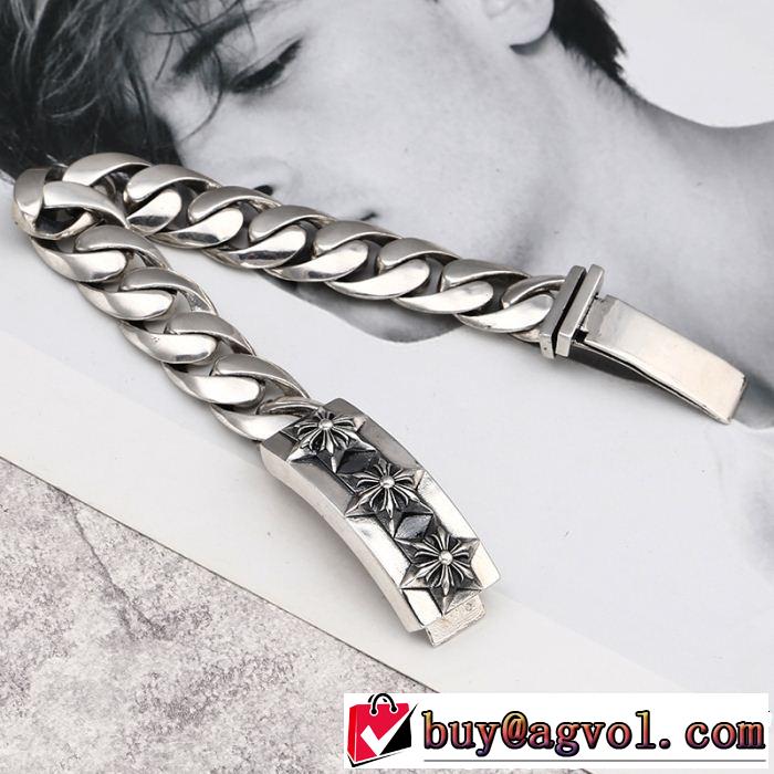 今季のトレンド人気新作 ブレスレット  る春夏おすすめの人気商品 CHROME HEARTS クロムハーツ