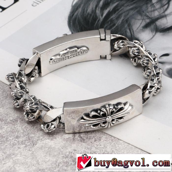 きれいめ派に上質 クロムハーツ  CHROME HEARTS 透け感新作がイチ推し ブレスレット