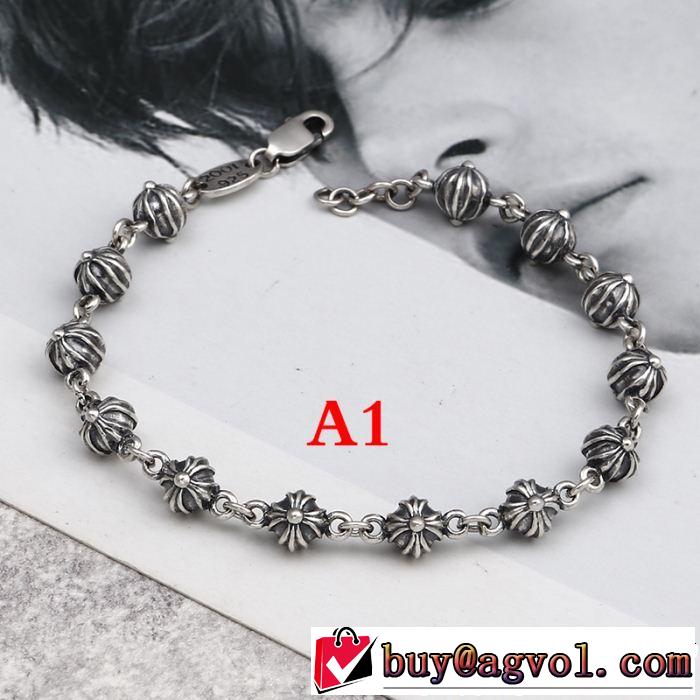  風通しの良いフレア ブレスレット オシャレな印象に クロムハーツ CHROME HEARTS 夏の大人カジュアルスタイル 