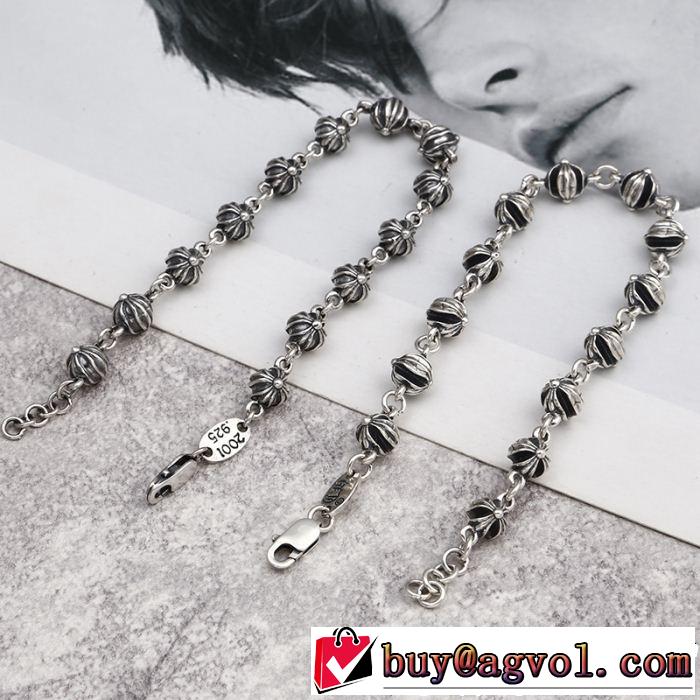 風通しの良いフレア ブレスレット オシャレな印象に クロムハーツ CHROME HEARTS 夏の大人カジュアルスタイル
