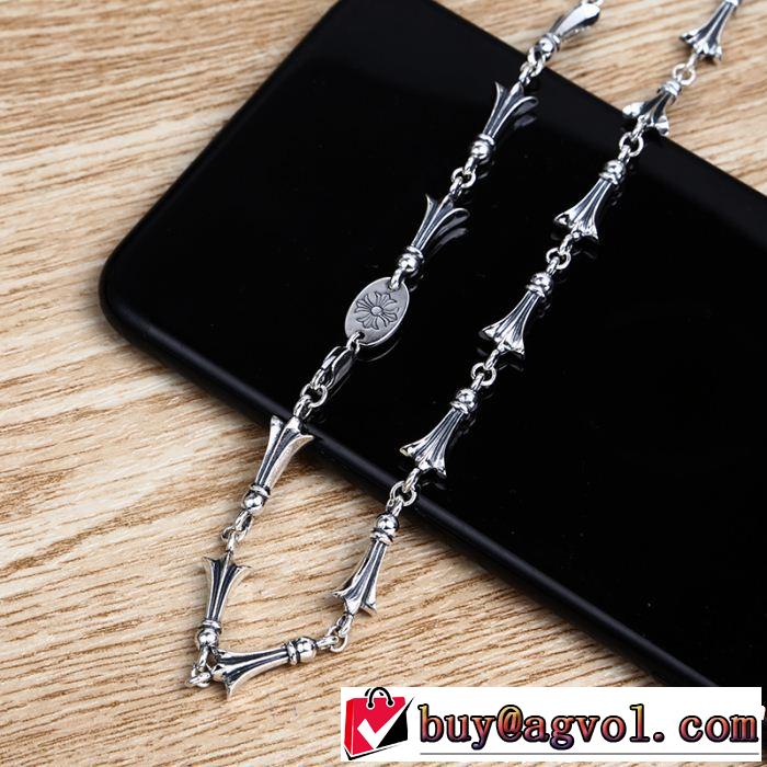 クロムハーツ 風通しの良いフレア CHROME HEARTS オシャレな印象に ネックレス
