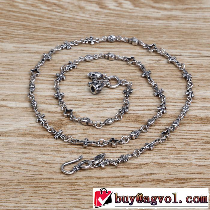 上品な印象に格上げ ネックレス クロムハーツ CHROME HEARTS 季節をまたい新作アイテム