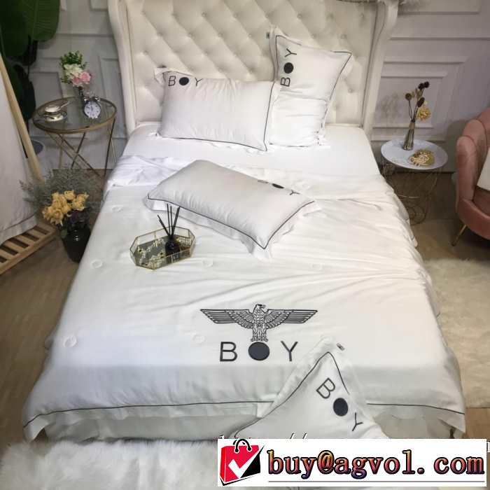 大人かわいい秋冬コーデを楽しみ 寝具4点セット 2019トレンドカラー秋冬セール ボーイロンドン BOY LONDON