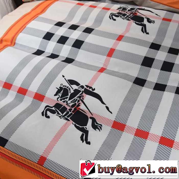 今年の流行りファション BURBERRY  寝具4点セット バーバリー気になる2019年秋のファッション