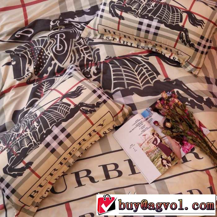 2019秋冬人気色おすすめ 寝具4点セット バーバリー 今から取り入れられるトレンド BURBERRY