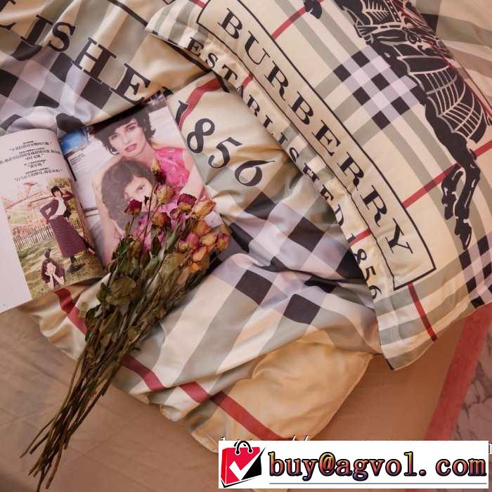 2019秋冬人気色おすすめ 寝具4点セット バーバリー 今から取り入れられるトレンド BURBERRY