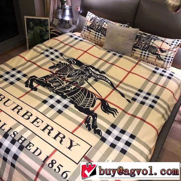 気になる2019年秋のファッションバーバリー BURBERRY  寝具4点セット  今年らしい新しい人気色