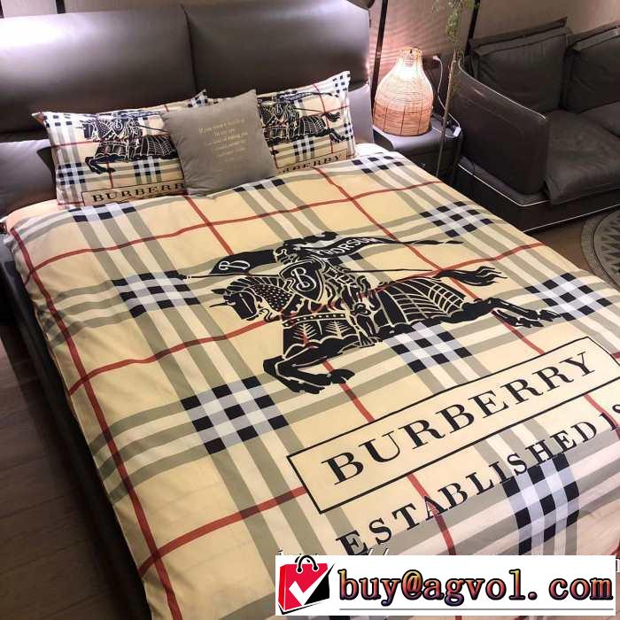 気になる2019年秋のファッションバーバリー BURBERRY  寝具4点セット  今年らしい新しい人気色