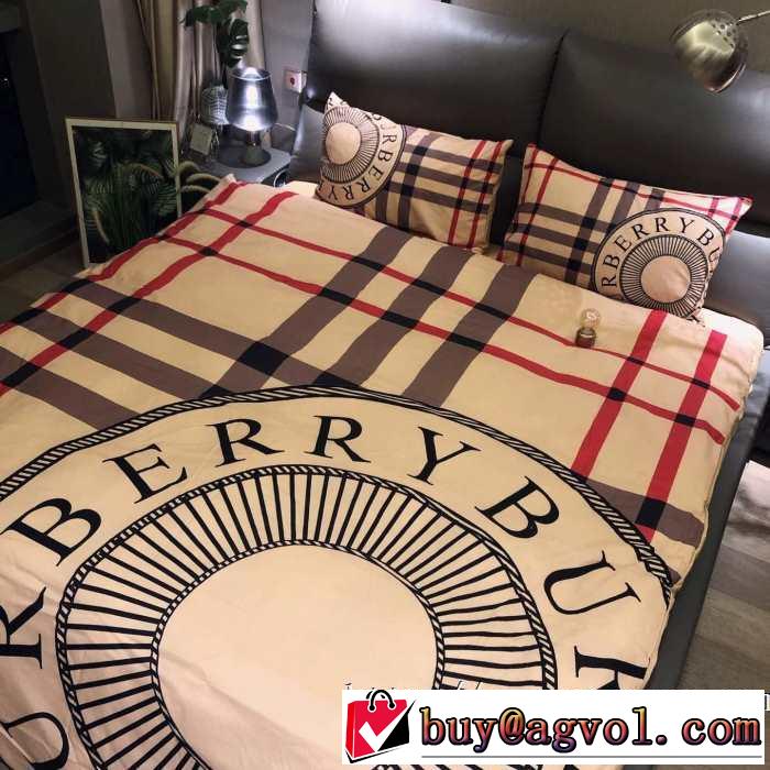 BURBERRY 寝具4点セット バーバリー 今年注目すべき秋冬ファッション 2019トレンドファッション新品