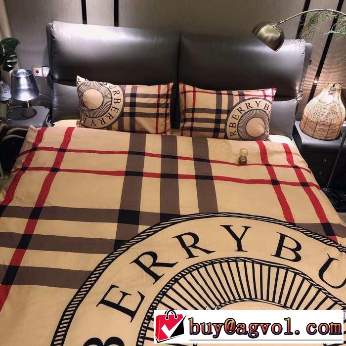 BURBERRY 寝具4点セット バーバリー 今年注目すべき秋冬ファッション 2019トレンドファッション新品