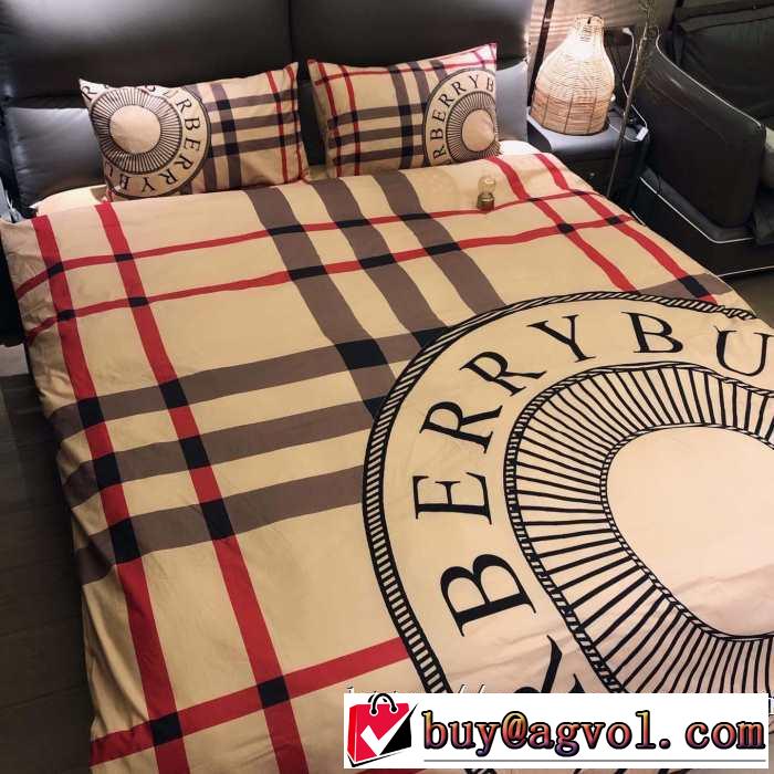BURBERRY 寝具4点セット バーバリー 今年注目すべき秋冬ファッション 2019トレンドファッション新品