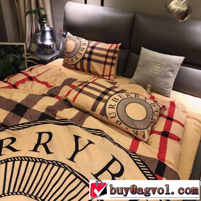 BURBERRY 寝具4点セット バーバリー 今年注目すべき秋冬ファッション 2019トレンドファッション新品