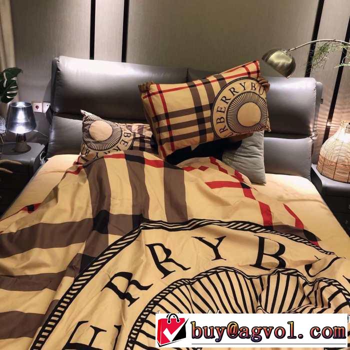 BURBERRY 寝具4点セット バーバリー 今年注目すべき秋冬ファッション 2019トレンドファッション新品