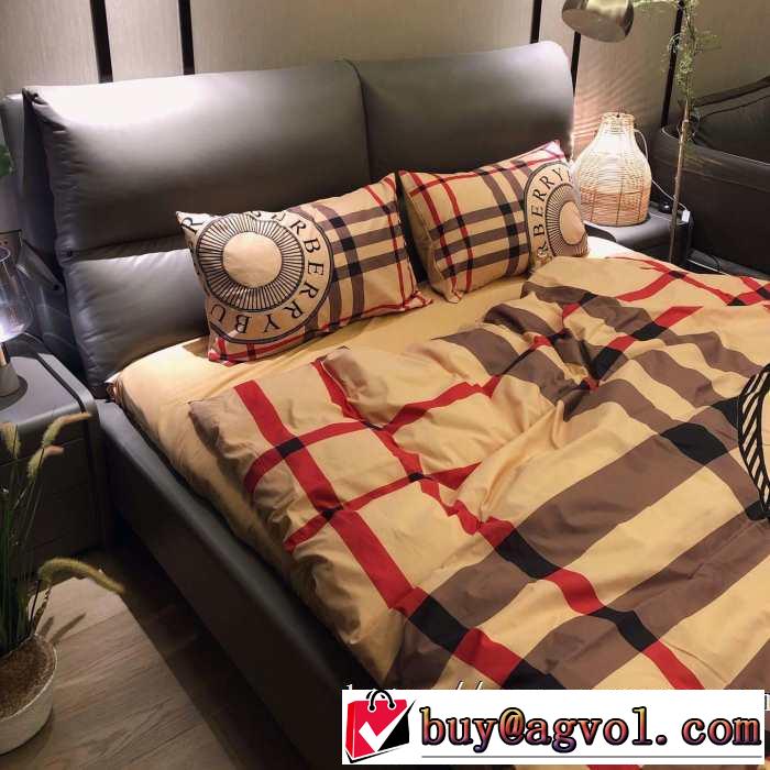 BURBERRY 寝具4点セット バーバリー 今年注目すべき秋冬ファッション 2019トレンドファッション新品