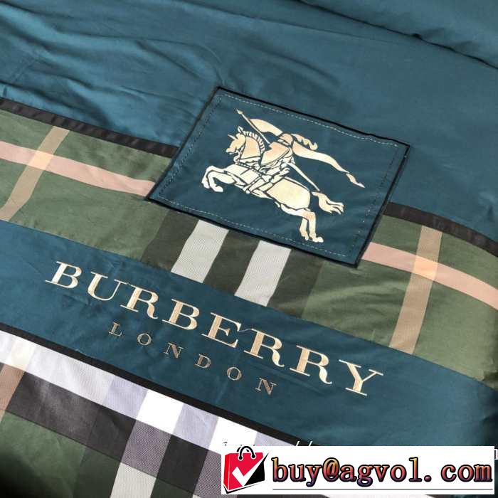 今から取り入れられるトレンド  BURBERRY 寝具4点セット バーバリー2019トレンドアイテム激安  BURBERRY