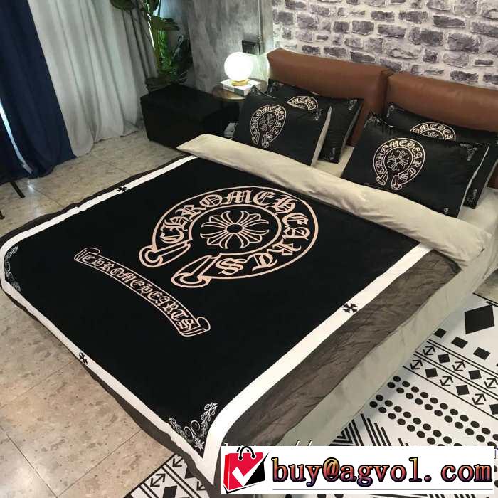2019トレンドアイテム激安 寝具4点セット クロムハーツ2019秋断然ブランド推し CHROME HEARTS