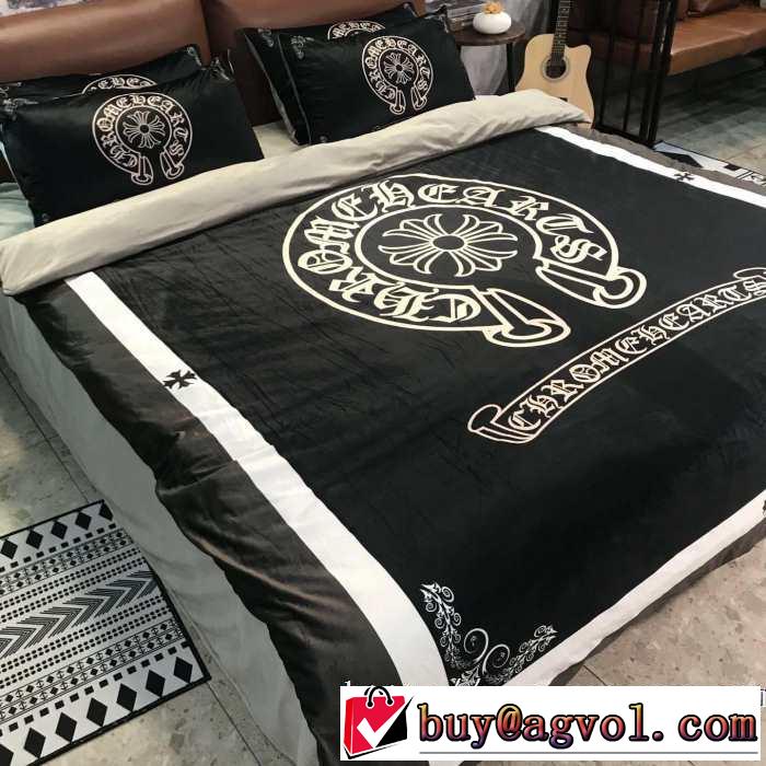 2019トレンドアイテム激安 寝具4点セット クロムハーツ2019秋断然ブランド推し CHROME HEARTS