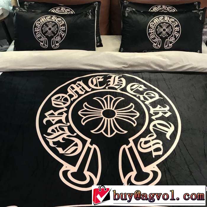 2019トレンドアイテム激安 寝具4点セット クロムハーツ2019秋断然ブランド推し CHROME HEARTS