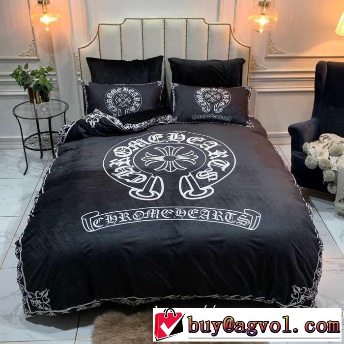 2019秋のファッショントレンドはこれ 寝具4点セット クロムハーツ CHROME HEARTS カジュアルコーデオシャレ