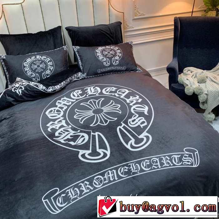 2019秋のファッショントレンドはこれ 寝具4点セット クロムハーツ CHROME HEARTS カジュアルコーデオシャレ