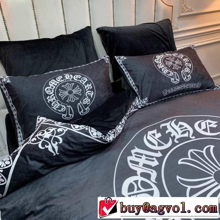 2019秋のファッショントレンドはこれ 寝具4点セット クロムハーツ CHROME HEARTS カジュアルコーデオシャレ