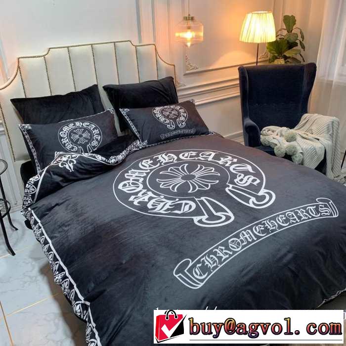 2019秋のファッショントレンドはこれ 寝具4点セット クロムハーツ CHROME HEARTS カジュアルコーデオシャレ