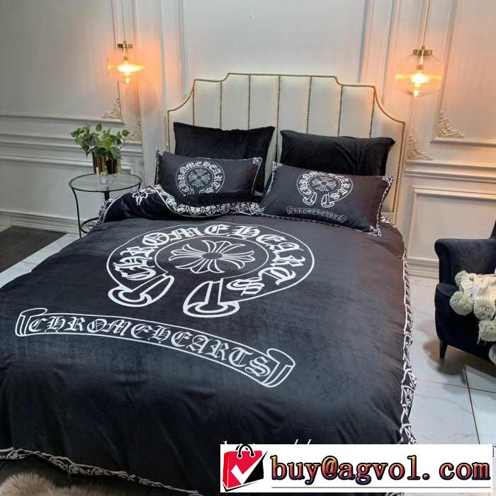 2019秋のファッショントレンドはこれ 寝具4点セット クロムハーツ CHROME HEARTS カジュアルコーデオシャレ