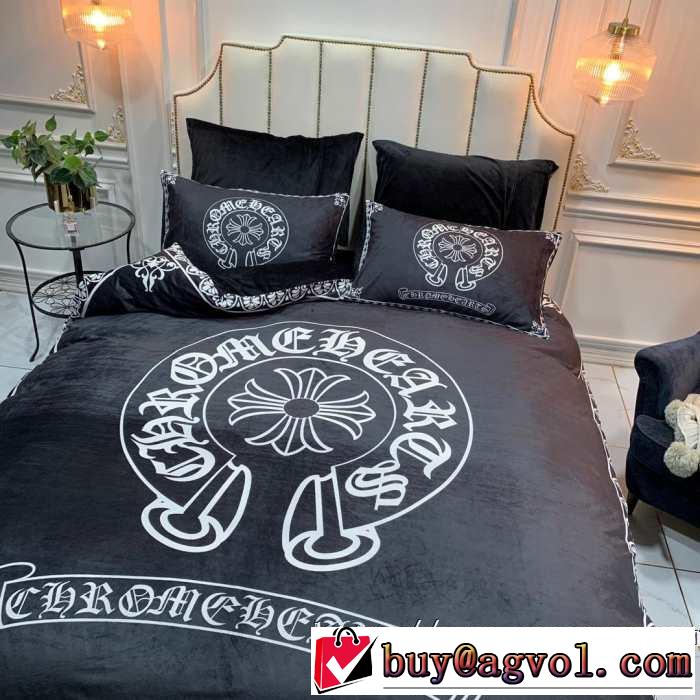 2019秋のファッショントレンドはこれ 寝具4点セット クロムハーツ CHROME HEARTS カジュアルコーデオシャレ