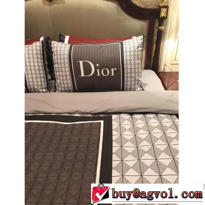 ディオール 2019秋冬人気色おすすめ DIOR 保温性が高く秋冬にはぴったり 寝具4点セット