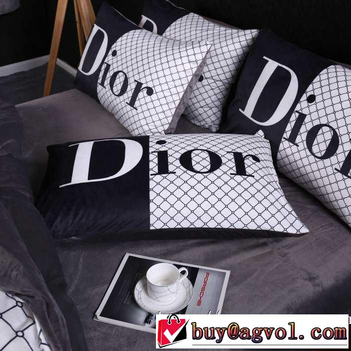 おしゃれ度アップ秋冬コレクション ディオール DIOR  寝具4点セット 2019トレンドファッション新品