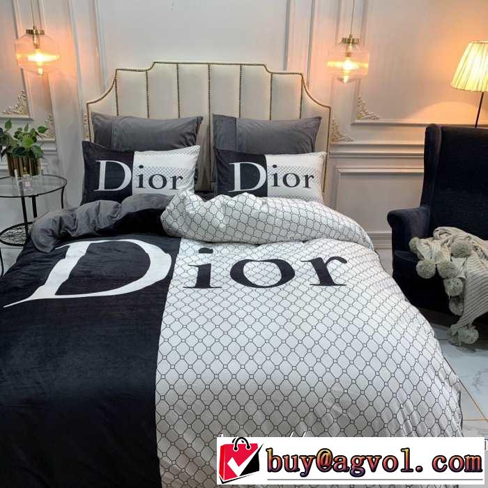 今年の秋冬のトレンドも意識 2019秋冬最重要アイテム ディオール DIOR  寝具4点セット