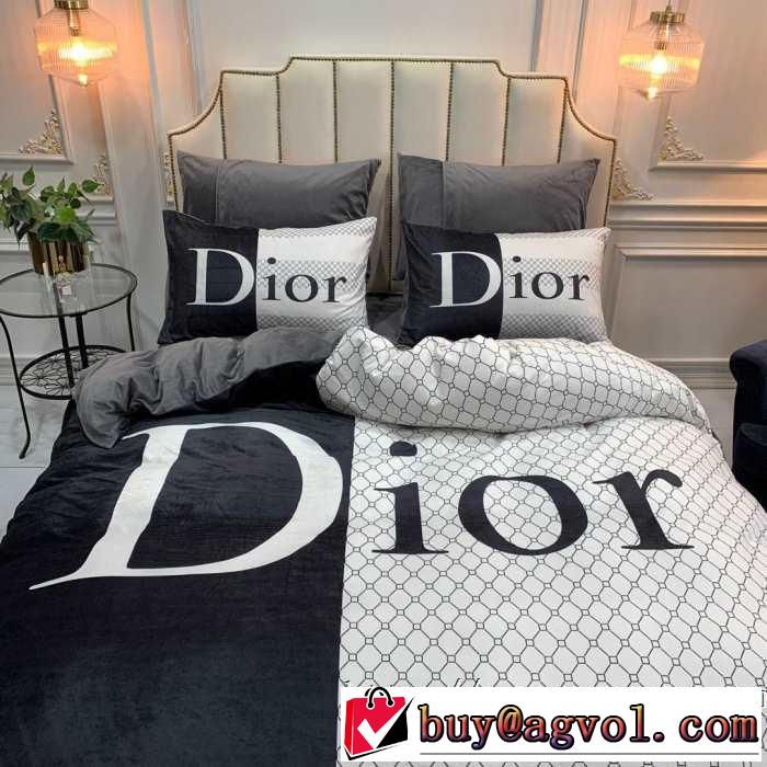 今年の秋冬のトレンドも意識 2019秋冬最重要アイテム ディオール DIOR  寝具4点セット