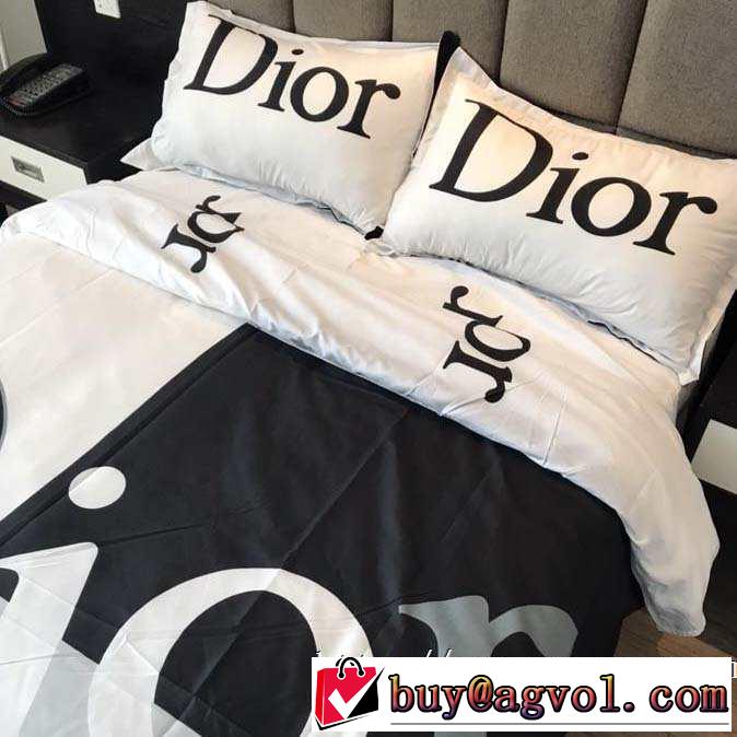寝具4点セット2020秋冬流行ファション  秋のデイリーウエアとして活躍 ディオール DIOR