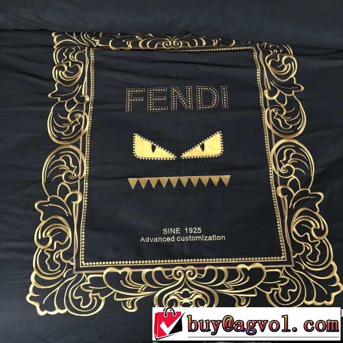 FENDI 寝具4点セット2019?2020秋冬流行色紹介 フェンディ おしゃれに秋を迎えるために