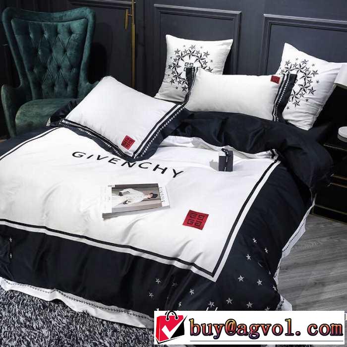 2019-20秋冬トレンドファッションGIVENCHY 寝具4点セット ジバンシー やっぱり優しい色