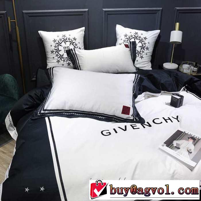2019-20秋冬トレンドファッションGIVENCHY 寝具4点セット ジバンシー やっぱり優しい色