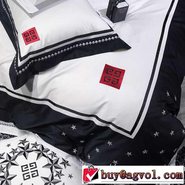 2019-20秋冬トレンドファッションGIVENCHY 寝具4点セット ジバンシー やっぱり優しい色