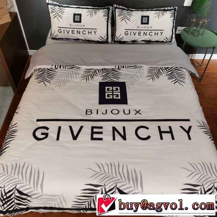 寝具4点セット GIVENCHY 今季トレンド抜け感新品 ジバンシー2019トレンド秋冬おすすめ安い