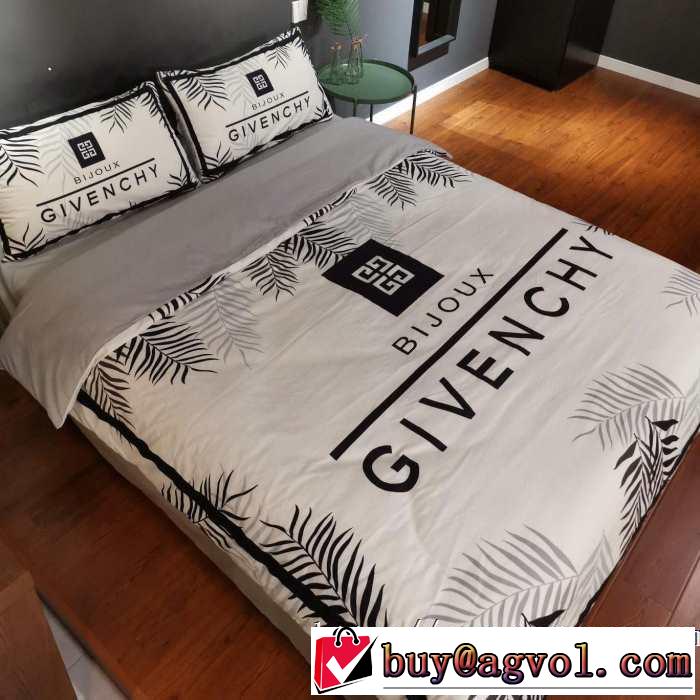 寝具4点セット GIVENCHY 今季トレンド抜け感新品 ジバンシー2019トレンド秋冬おすすめ安い