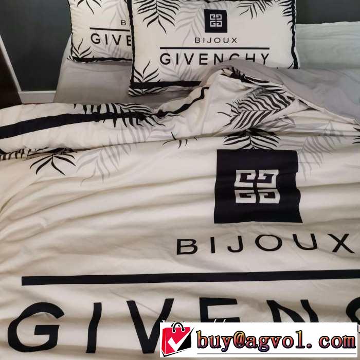 寝具4点セット GIVENCHY 今季トレンド抜け感新品 ジバンシー2019トレンド秋冬おすすめ安い