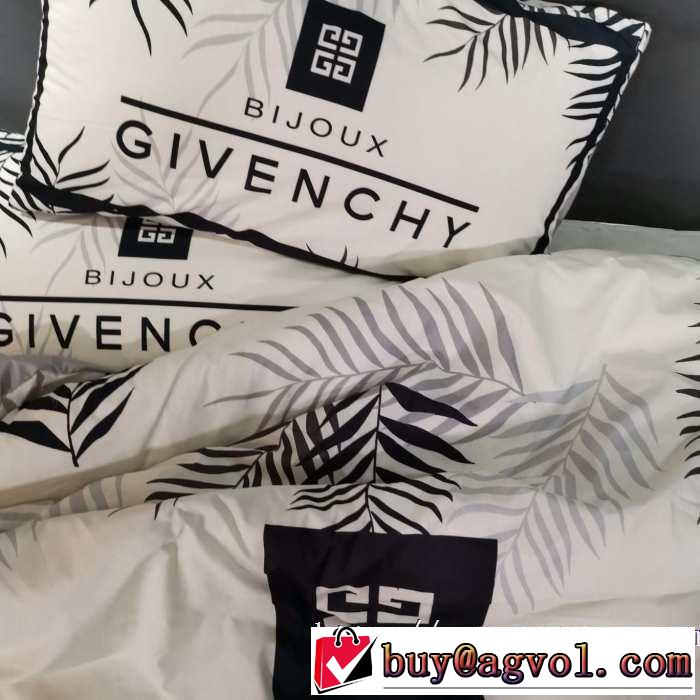 寝具4点セット GIVENCHY 今季トレンド抜け感新品 ジバンシー2019トレンド秋冬おすすめ安い