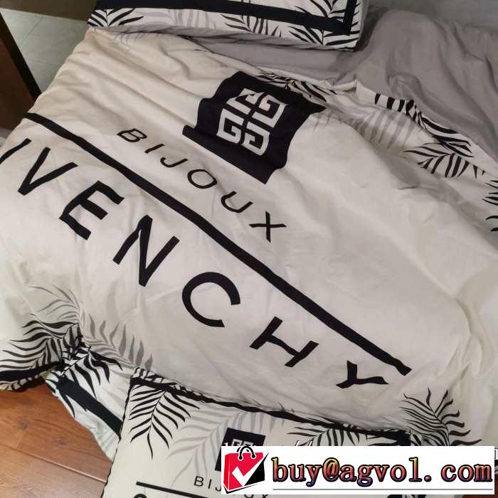 寝具4点セット GIVENCHY 今季トレンド抜け感新品 ジバンシー2019トレンド秋冬おすすめ安い