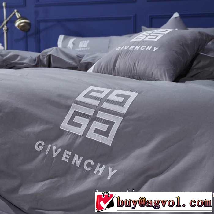 2019秋冬最重要アイテム ジバンシー GIVENCHY 寝具4点セット 絶妙な大人っぽさと遊び心