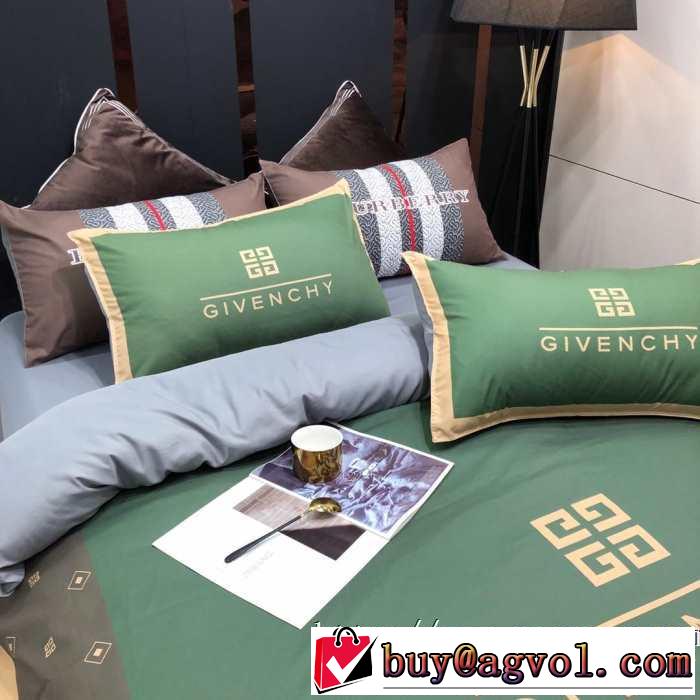 ジバンシー 気になる2019年秋のファッション GIVENCHY 寝具4点セット 今年らしいおすすめ新品