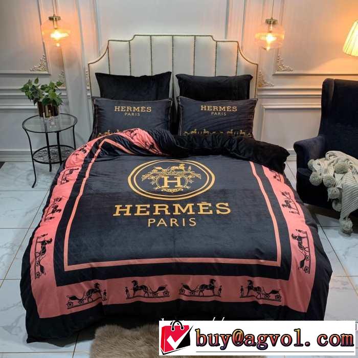 2019秋冬最重要アイテム エルメス おすすめする注目トレンドHERMES 寝具4点セット