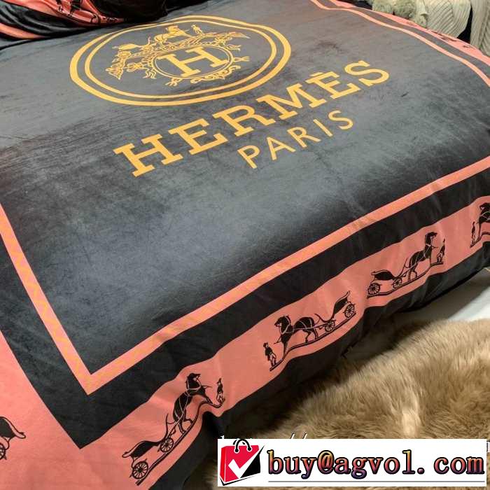 2019秋冬最重要アイテム エルメス おすすめする注目トレンドHERMES 寝具4点セット